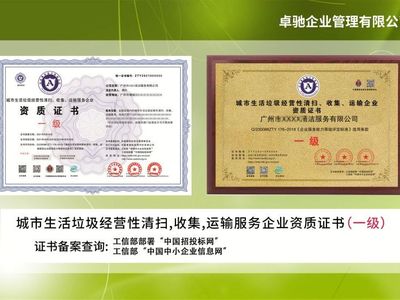 城市保洁企业资质办理指南 条件与流程全解析